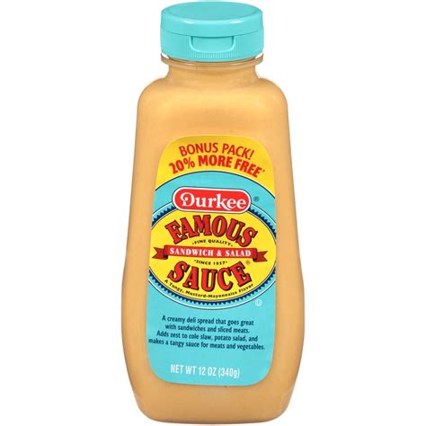 Durkee Famous Sandwich & Salad Sauce, 12 oz - Walmart.com - Walmart.com