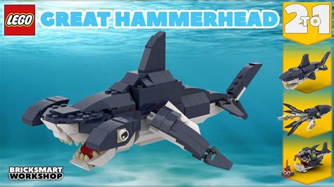 LEGO Complete Sets & Packs LEGO Hammerhead Shark Custom LEGO Set