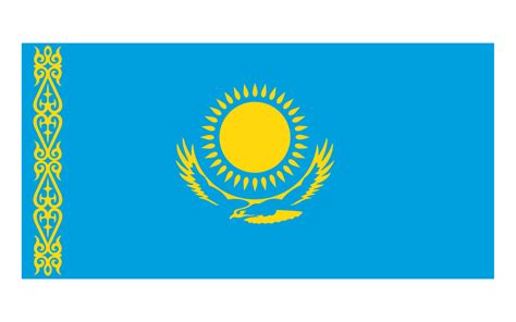 World Flags: Kazakhstan Flag hd Wallpaper