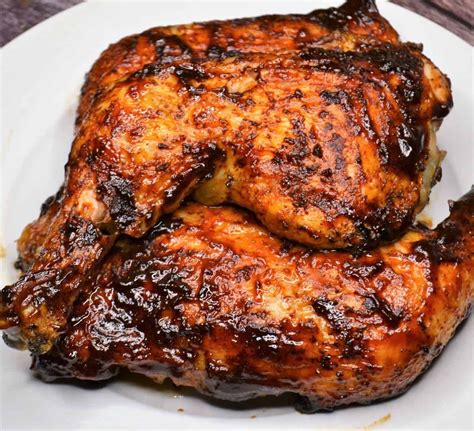 Easy BBQ Grilled Chicken Leg Quarters is a budget friendly BBQ chicken ...