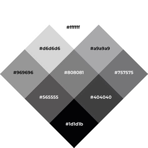 Gamification Academy » PROGRESS color palette black white – BNG hex codes