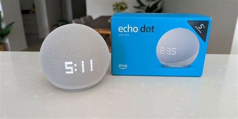 Review: Amazon's Echo Dot with Clock -- the 5th gen smart speaker that ...