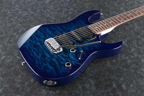 Ibanez Gio GRX70QATBB Electric Guitar - Transparent Blue Burst ...