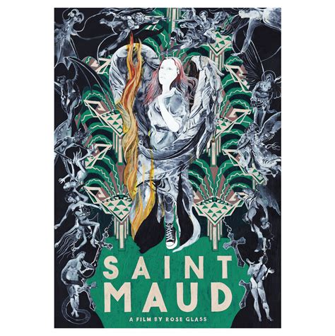 I've painted this fan poster inspired by Saint Maud; I've gone for a ...