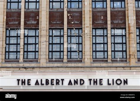 The Albert And The Lion Stock Photo - Alamy