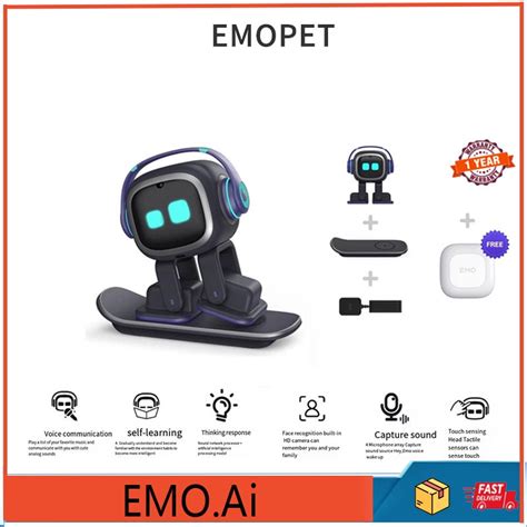 Emo PET ROBOT emopet Smart Emotional Voice Interaction Accompanying ai ...