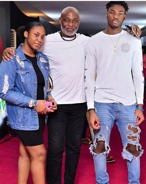 RMD steps out with his son and daughter for the Falz Experience : Miss ...