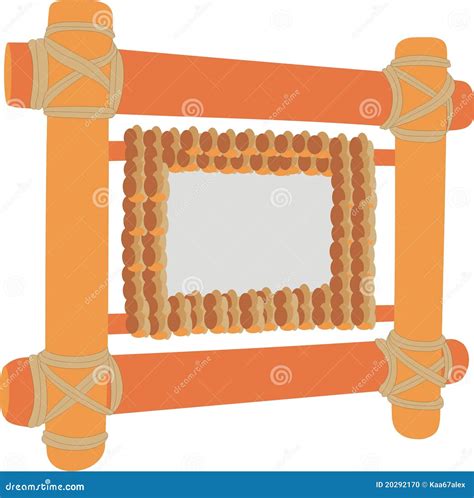 Framework for a photo stock vector. Illustration of pattern - 20292170