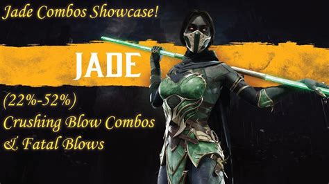 MK11 High Level Jade Combos Showcase (Tournament Variations) - YouTube