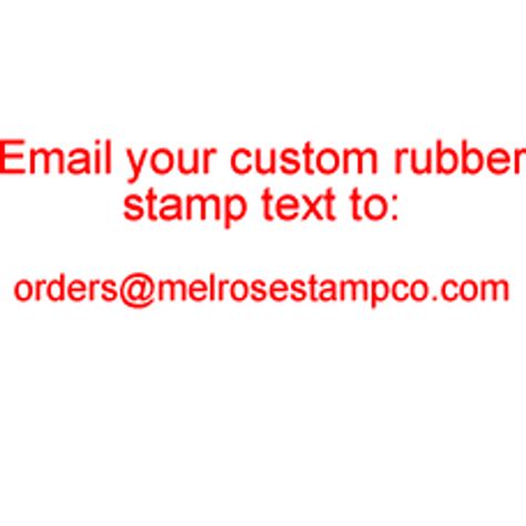 Custom 4913 Ideal Rubber Stamp self-inking (replaces Ideal 100 ...