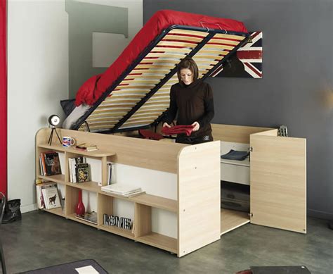 6sqft | storage bed by parisot