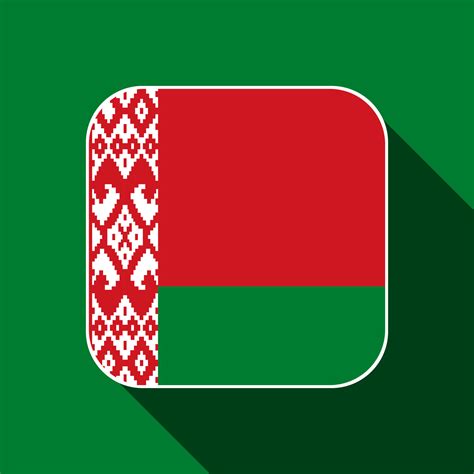 Belarus flag, official colors. Vector illustration. 11223380 Vector Art ...