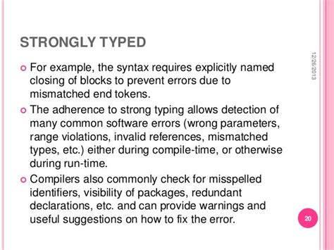 ADA programming language