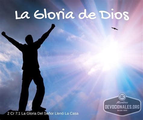 Compartiendo Biblia: La gloria de Dios