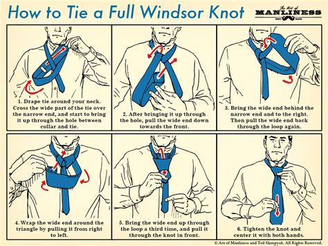 How to Tie the Full Windsor Knot | The Art of Manliness