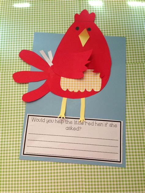 Life in First Grade: The Little Red Hen Activities and Craft