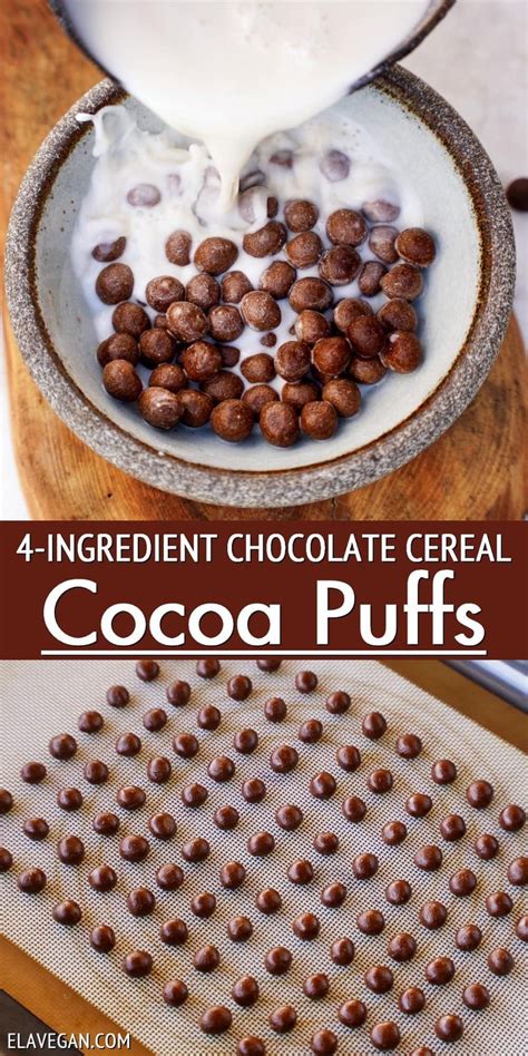 This healthy chocolate cereal has just 4 ingredients and is gluten-free ...