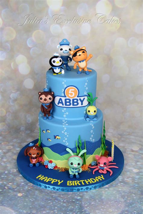 The Octonauts theme birthday cake for a girl. | Octonauts birthday ...