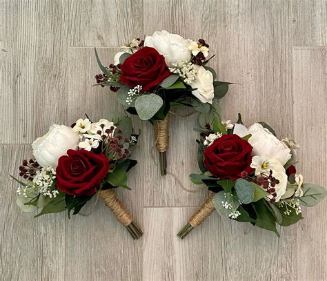 Fake Flower Bouquet Wedding, Bridal Bouquet Styles, Silk Wedding ...