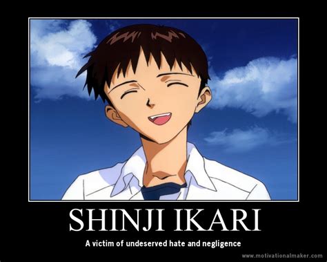 Shinji Ikari Motivational Poster by slyboyseth on DeviantArt