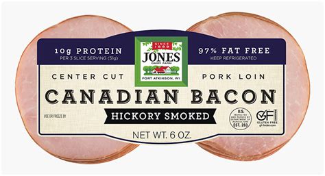 Jones Canadian Bacon Slices - Products | Jones Dairy Farm