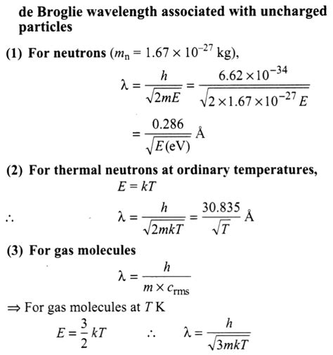 How does de Broglie wavelength of a molecule vary with temperature?