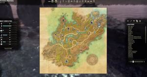 All Telvanni Peninsula CE Treasure Map locations in The Elder Scrolls ...