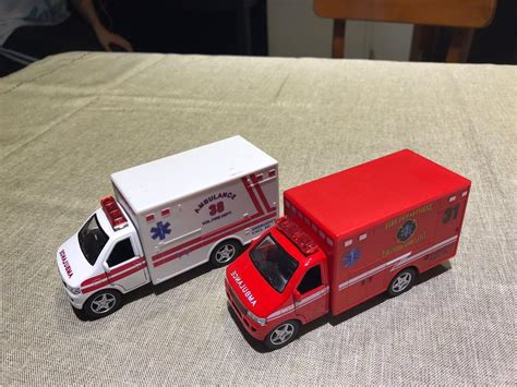 Toy ambulance, Hobbies & Toys, Toys & Games on Carousell