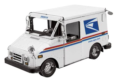 USPS LLV Mail Truck Metal Earth | 3D Metal Model Kits