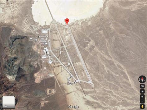 'See those damn aliens' at Area 51 via Google Maps - CNET