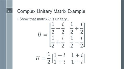 What is a Unitary Matrix and How to Prove that a Matrix is Unitary ...