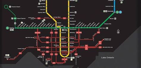 New TTC Subway And Streetcar Maps Make Commuting Much Easier - STOREYS