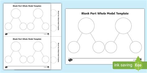 Blank Part-Whole Model Template - Primary Resources