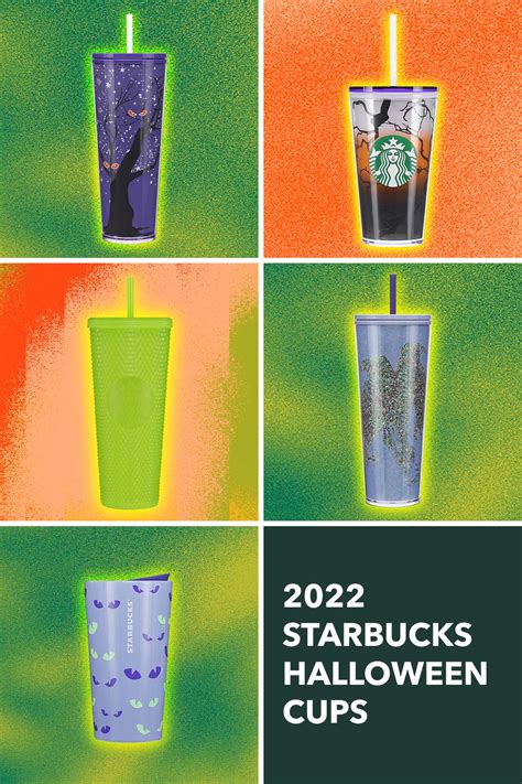 Starbucks 2022 Halloween Glow In The Dark Lemongrass studded tumbler ...