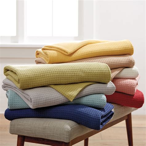 BrylaneHome® Studio Basic Cotton Blanket| Bedding | Brylane Home