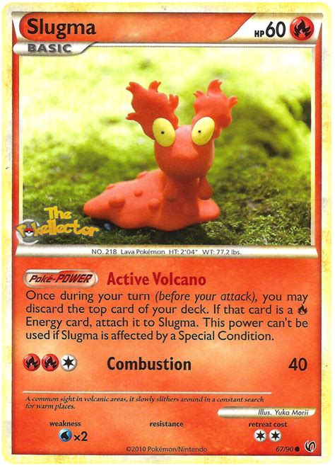 Slugma - HS Undaunted #67 Pokemon Card