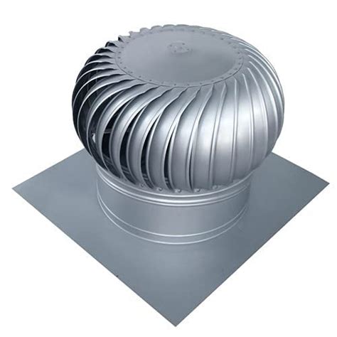 GLOBAL AIR SOLUTIONS Air Roof Ventilators Exhaust Fan Aluminum 24X28 ...