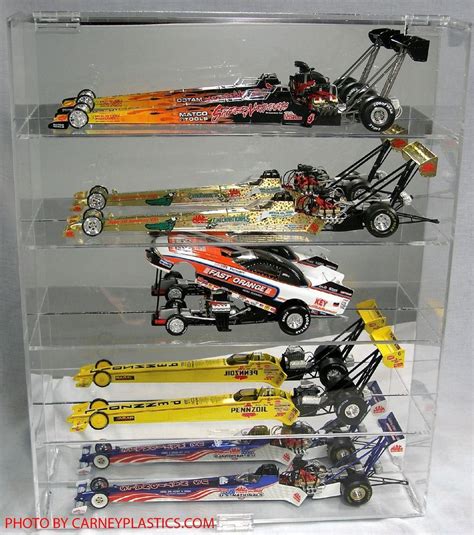 NHRA Diecast Display Case 5 - 1/24 TOP FUEL Dragsters | eBay | Top fuel ...