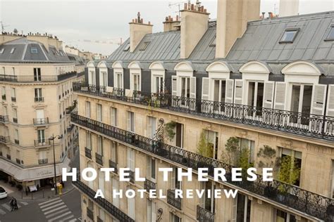 A Hotel Review of the Hotel Therese in Paris