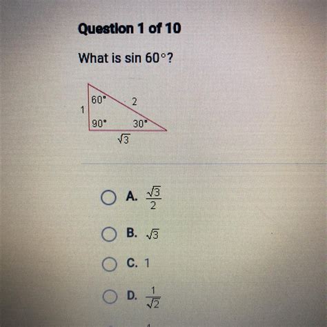 What Is Cos 60 Brainly / Compare the functions shown below: f(x) = 3 ...