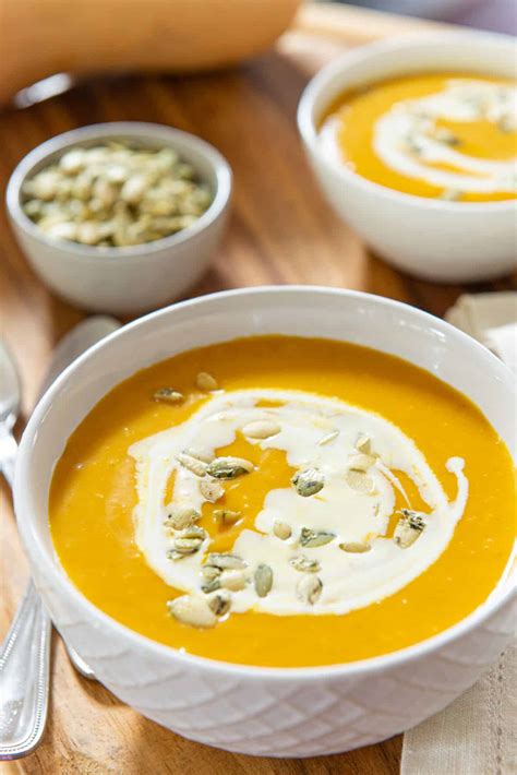 Butternut Squash Soup (Best Roasted Flavor) - Fifteen Spatulas