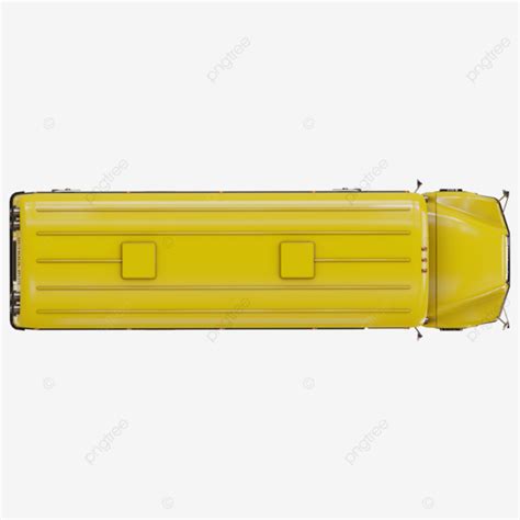 Bus Top View Hd Transparent, School Bus Top View Transparent, School ...