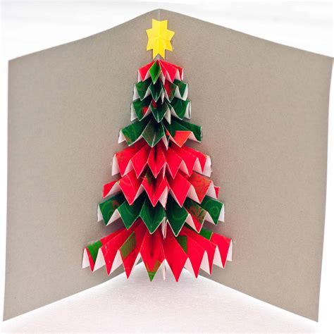 How to Create a Cute Pop-Up Christmas Tree Card ⋆ Christas Craft 2024