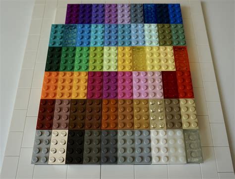 LEGO New Lot Of 24 Dark Bluish Grey Baseplates 2x4 Brick Building ...