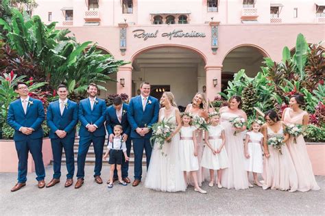 The Royal Hawaiian Wedding in Waikiki - Leah and Blake