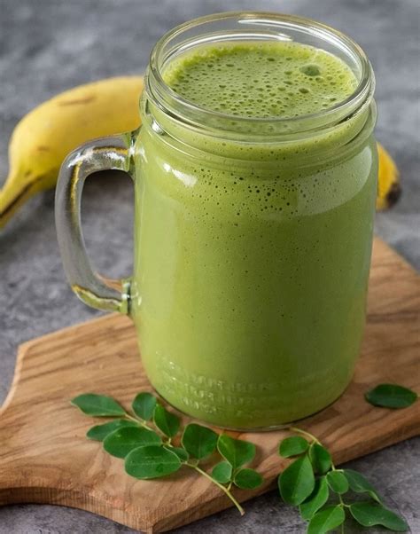 Moringa Smoothie Recipe - Healthier Steps