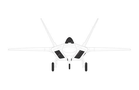 Premium Vector | Military plane