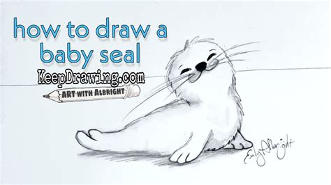 How To Draw A Seal Realistic - just-imaginee