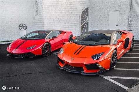 Photo Of The Day: Vorsteiner Lamborghini Huracan and Aventador - GTspirit