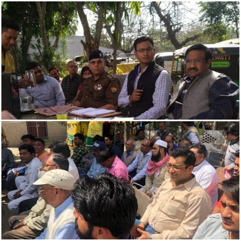 Ghaziabad District Administration Meets With Residents To Ensure Peace ...